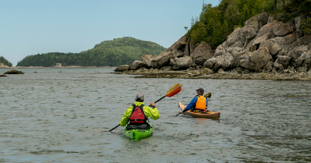 ken whiting and tour guide in Bas-Saint-Laurent, Québec