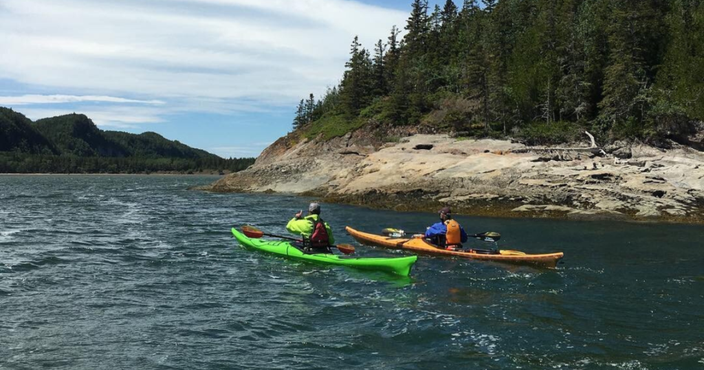 ken whiting and tour guide in Bas-Saint-Laurent, Québec 2