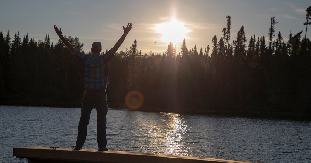 ken whiting sunset in Eeyou-Itschee-Baie-James, Québec