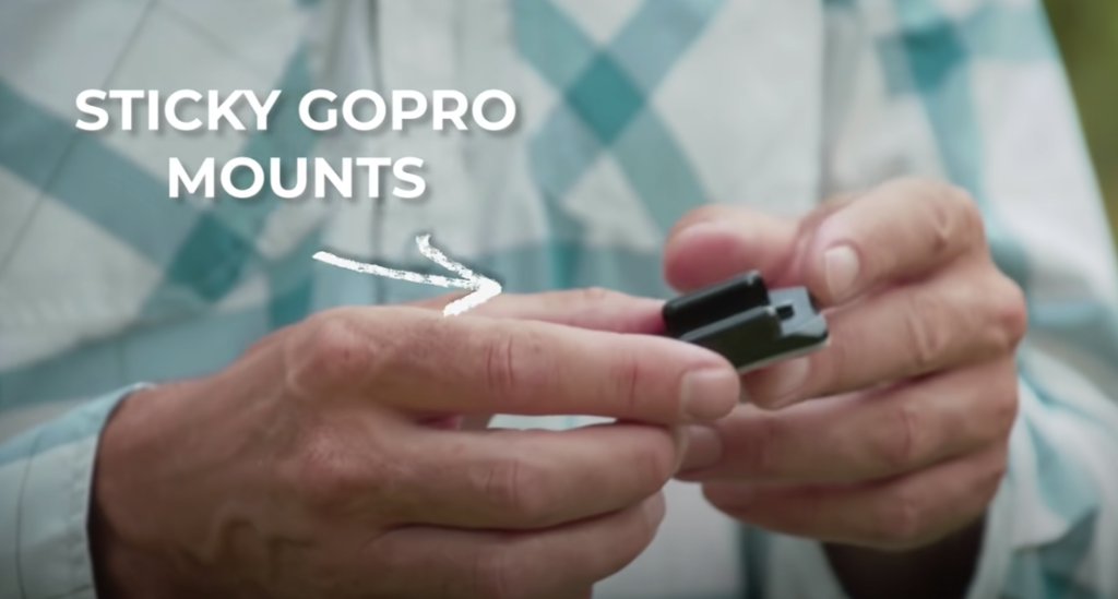 light action camera go pro mounts