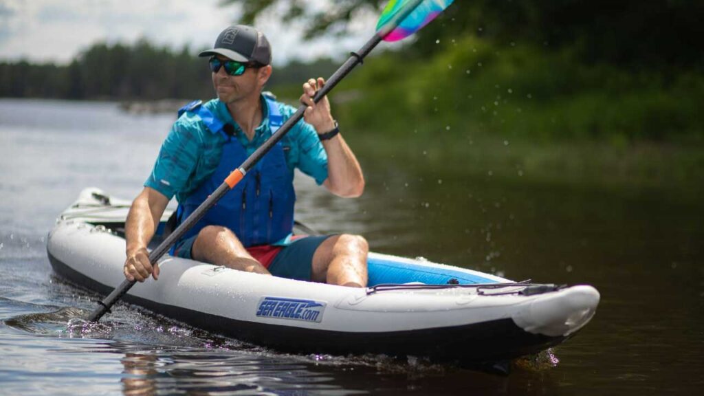 Sea Eagle 385ft Fast Track is the best all around portable kayak for 2022