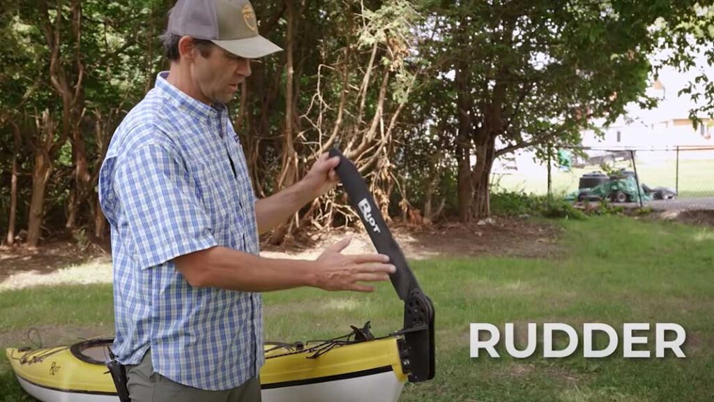 kayak rudder system