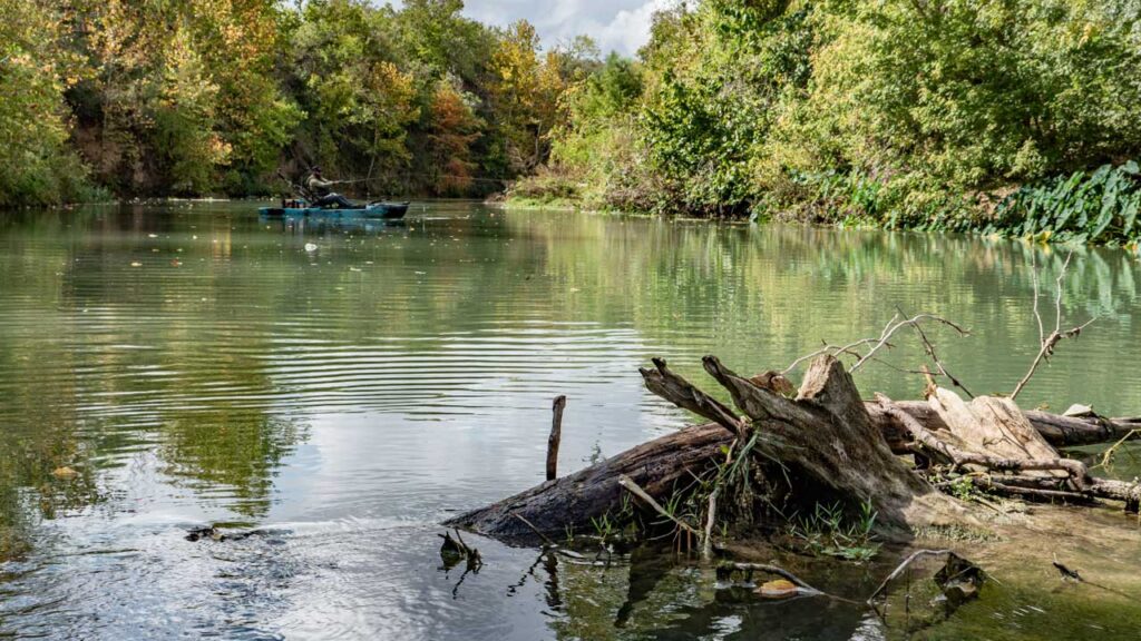 Cool stretch of the San Marcos in Texas
