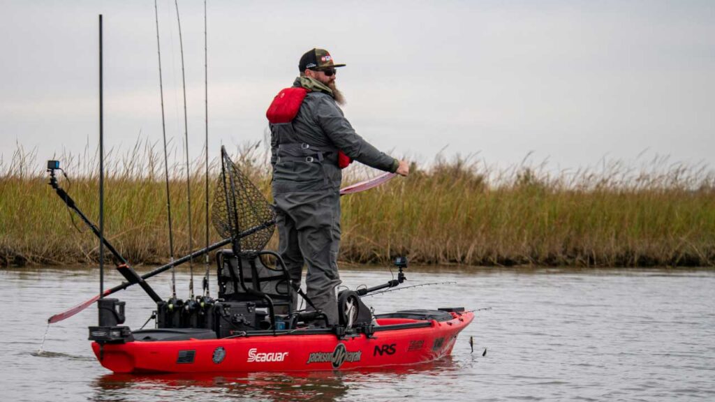 Sight Fishing requires a great standing platform
