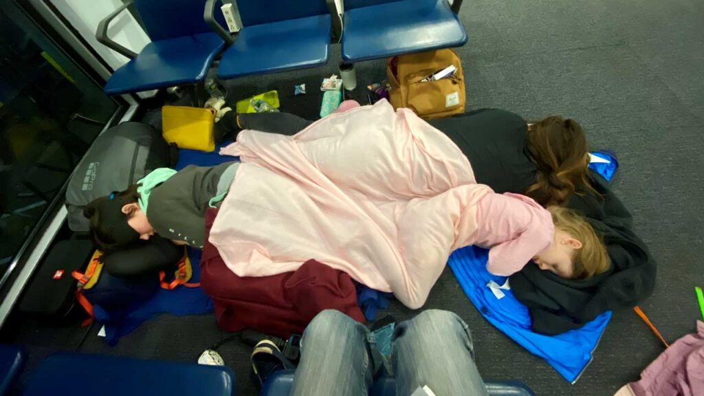 Nice to be ready for an impromptu sleep over