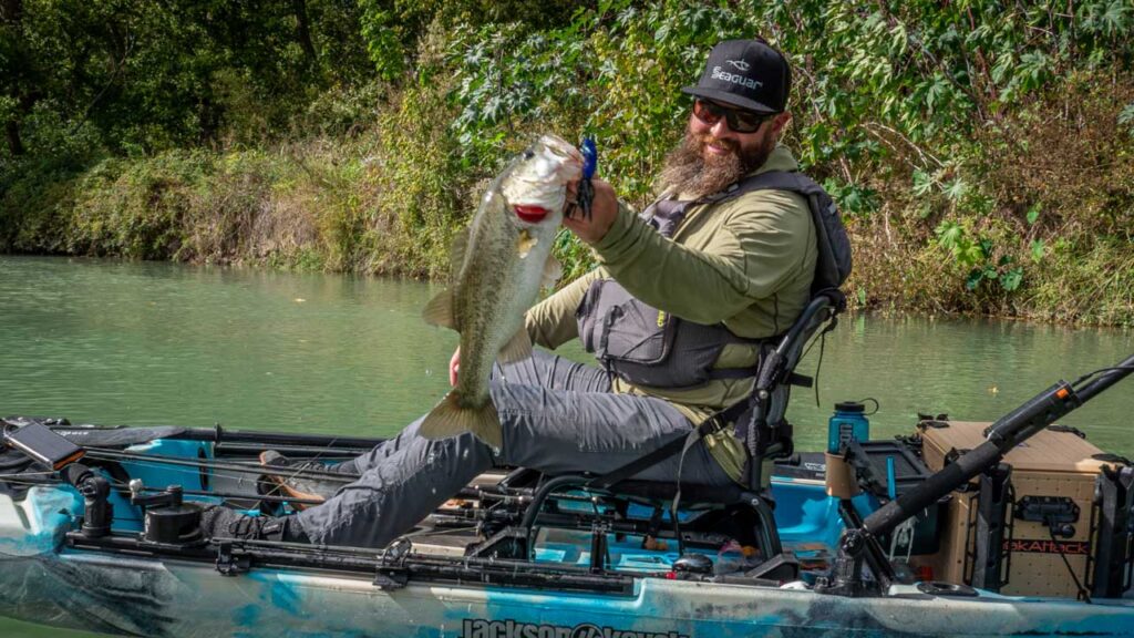 kayak fishing san marcos river texas As you can see, the right color and blue specks really worked!
