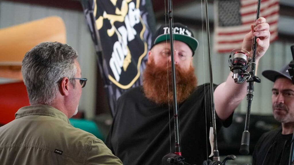 Figuring out how to fish the San Marcos river started with advice from our friends at TG Canoe and Kayak