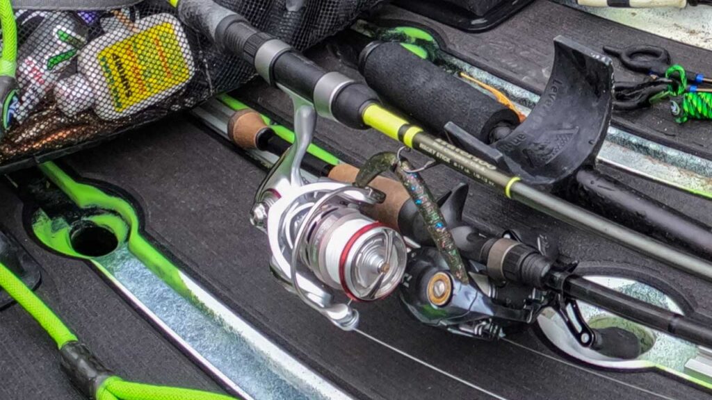 Senkos made a big difference in size on the San Marcos River