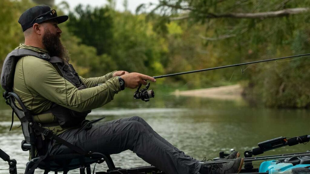 kayak fishing san marcos river texas