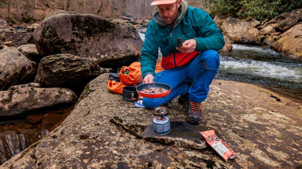 Beanvivo helped us out getting warm in these wet conditions.