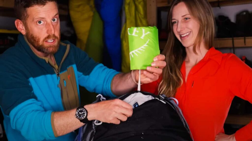 We didn't need it for the desert, but having an included and hidden rain cover is a bonus.