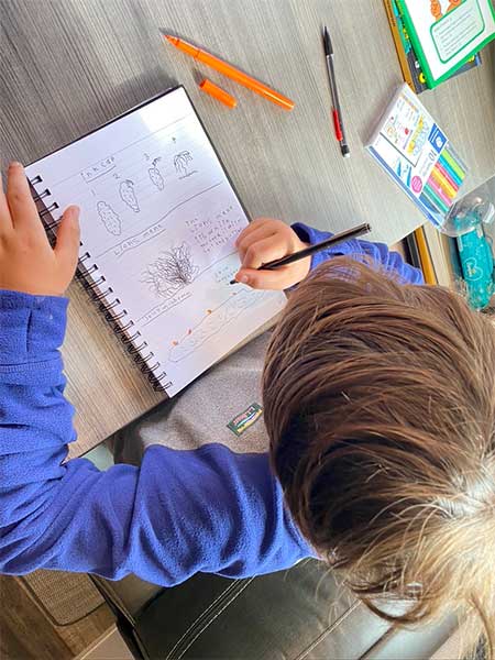 If our kids do too much at one sitting, they are not as motivated.