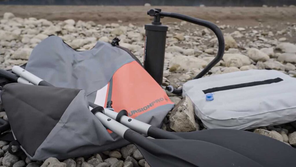 One of the cheapest fishing kayaks on the market! Pump included.