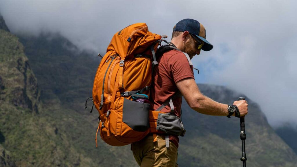 selecting hiking clothes made from the right materials is key