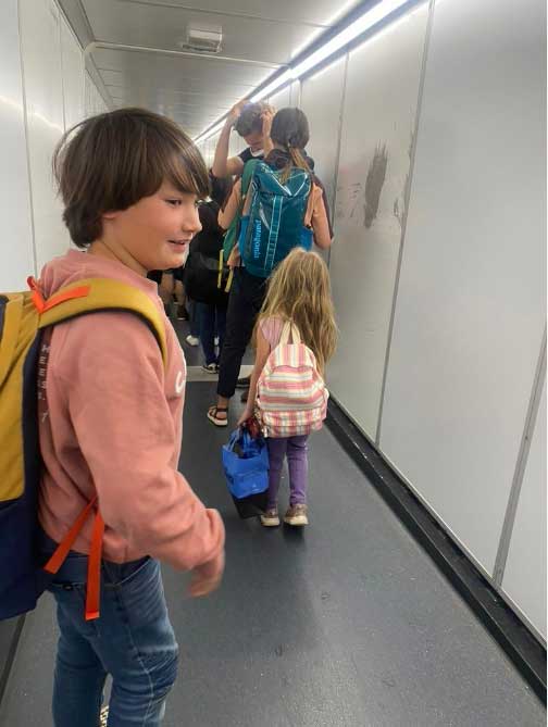 Flying with kids is made easy with preparation and expectations set.