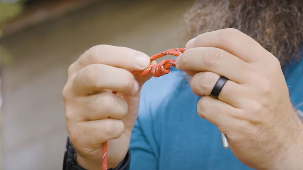 The improved clinch knot - Step 3