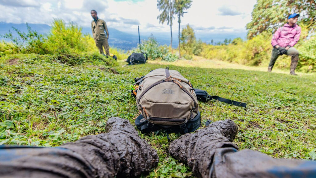 Lots of mud involved in this trip as it was the rainy season