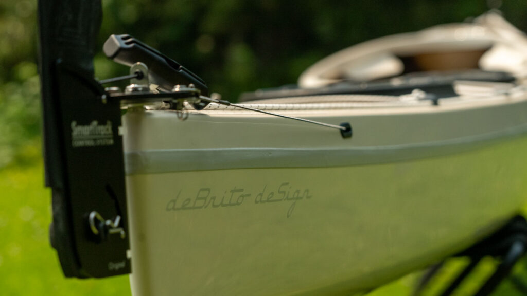 For the length of this kayak, the weight is VERY light.