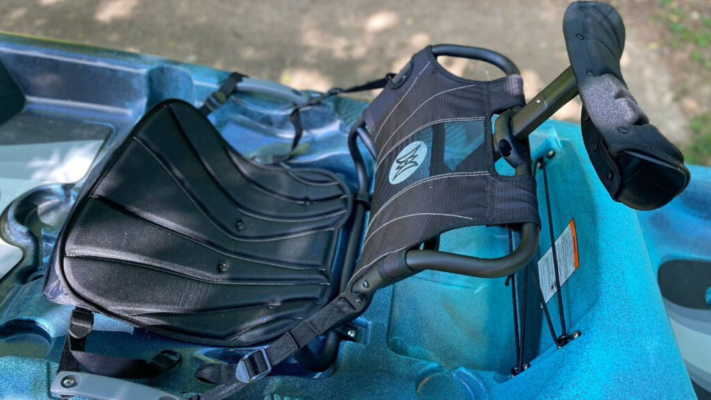 The Hangtime seat is very comfortable.