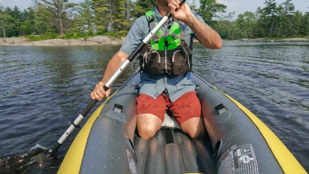 Can't say this boat isn't stable.