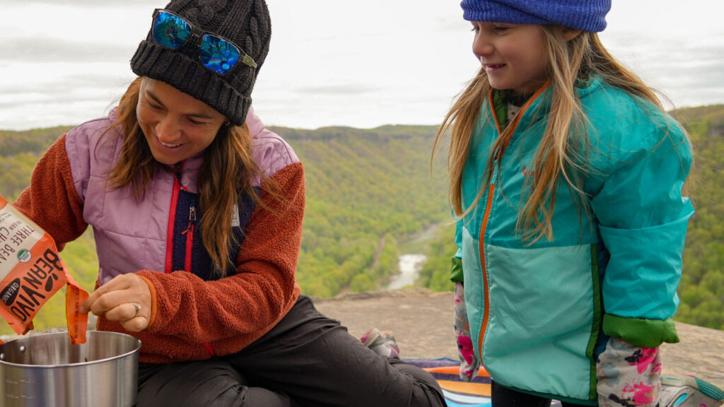 Parker's new jacket is a bit long for her, but it gives us at least a full season... they grow SO fast!