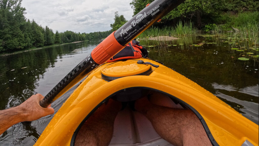 Delta's footpeg system was great.