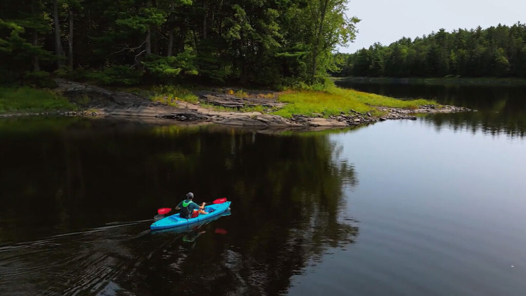 The Cabrio performs fairly well. Its not a touring kayak, nor is it meant to be.