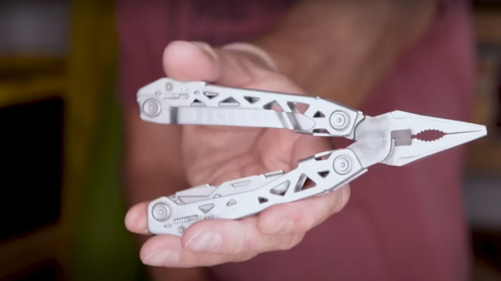 A knife is all I generally need.