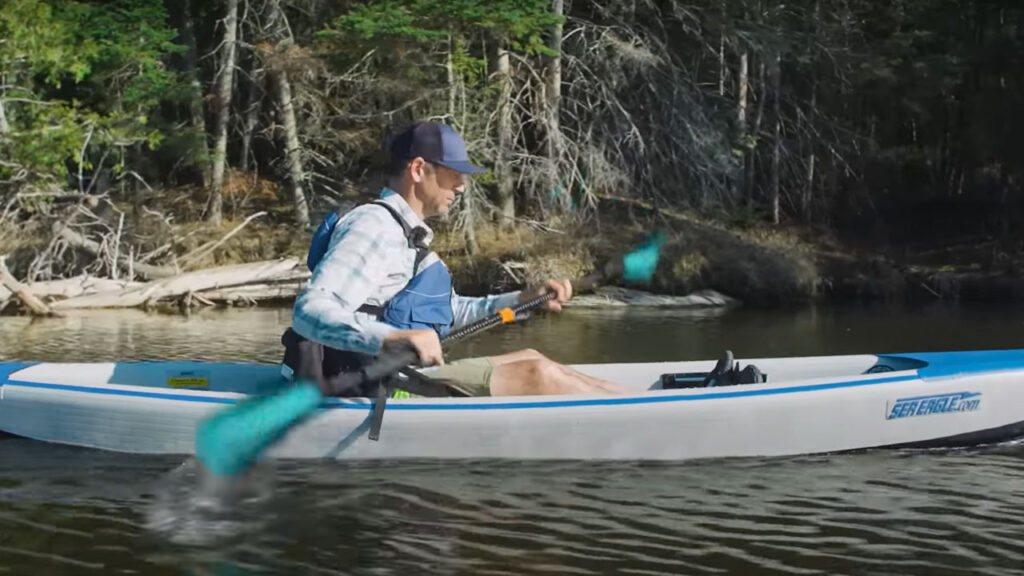 The Sea Eagle 393rl is an open deck vs the Itiwit which is a closed deck.