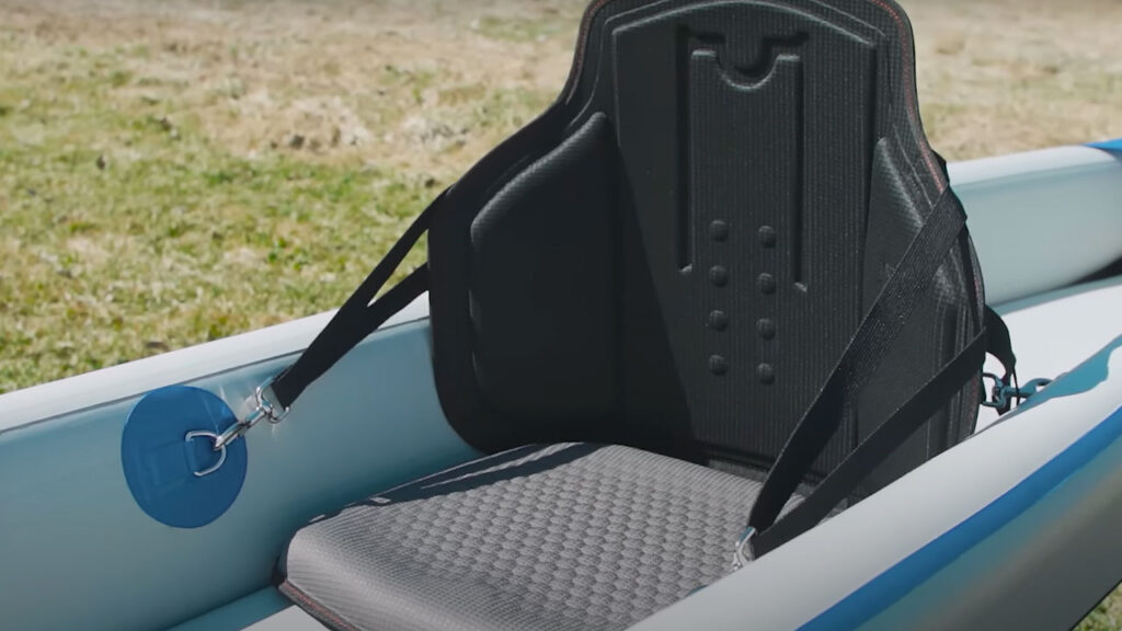 Both these kayaks have raised seats. Thats good!