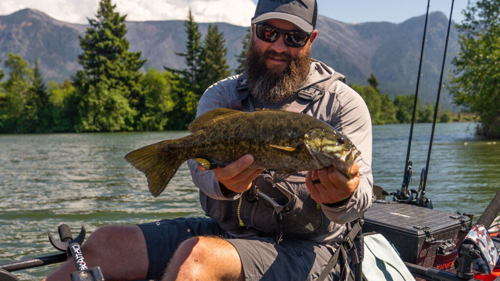 Once you have the right trolling speed for fishing, you tend to hook up.