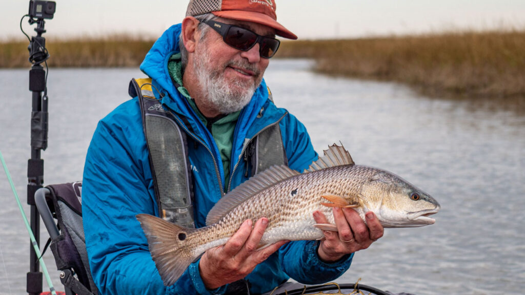 We always find the Reds when sight fishing in Lousiana