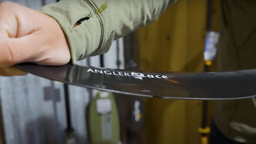 The Angler Ace kayak fishing paddle