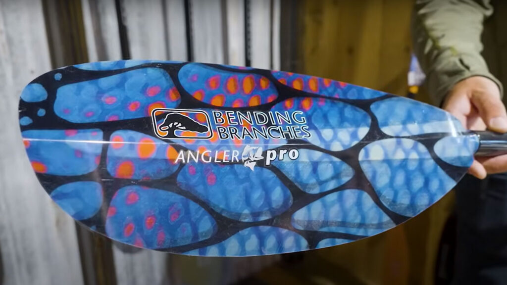 Angler Pro kayak fishing paddle