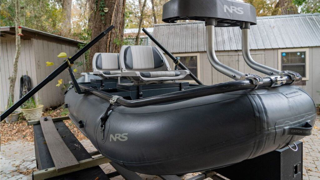 The NRS Approach 120 comes with the boxes under the seat