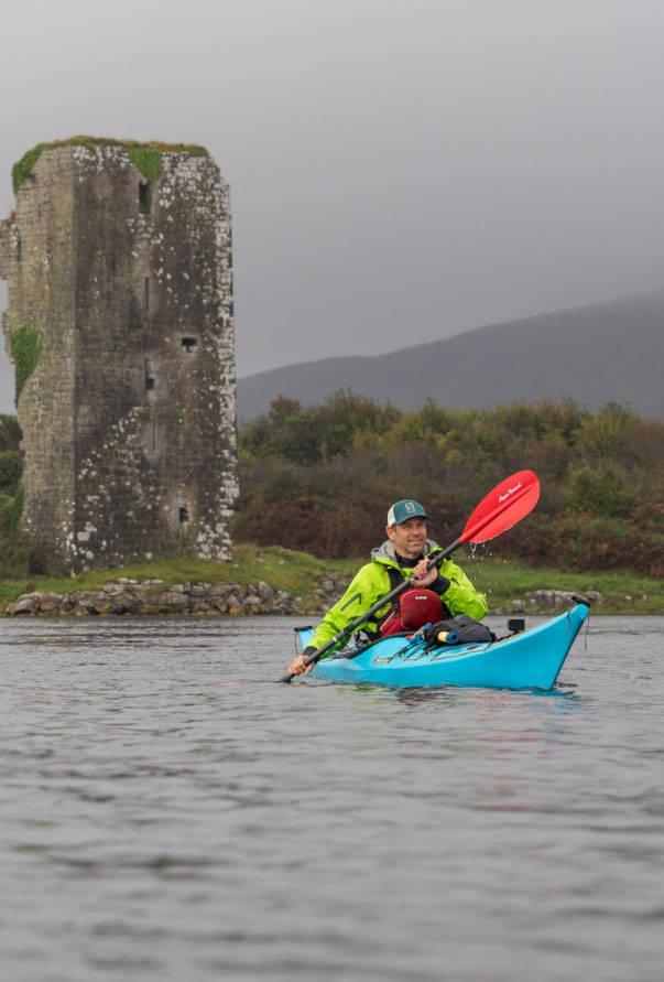 Weather was perfect for the long paddle jaunts I did all week here.