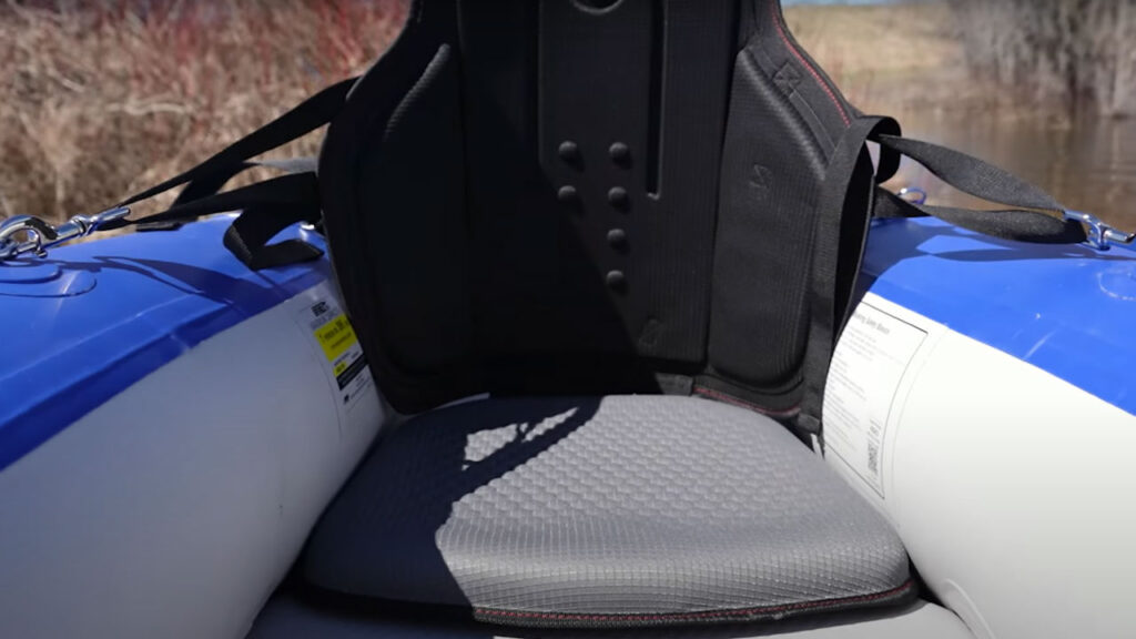 The seat is pretty comfy.