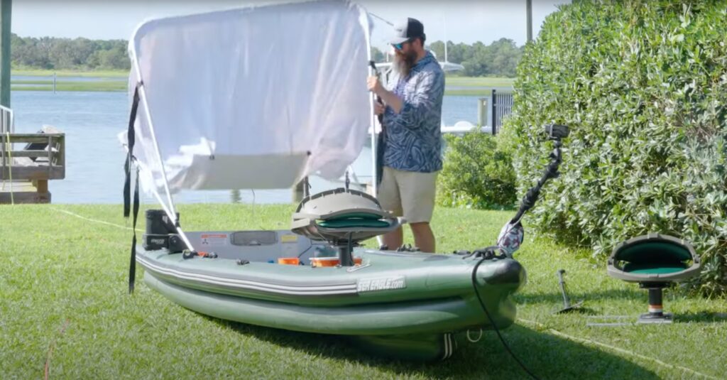 sea eagle fishskiff 16 canopy