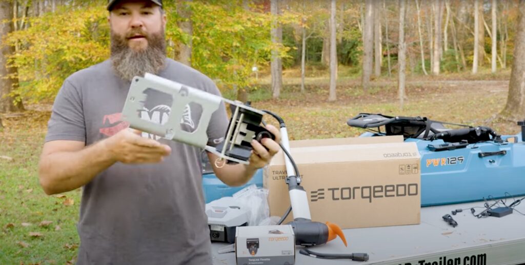 setting up torqeedo travel ultralight motor