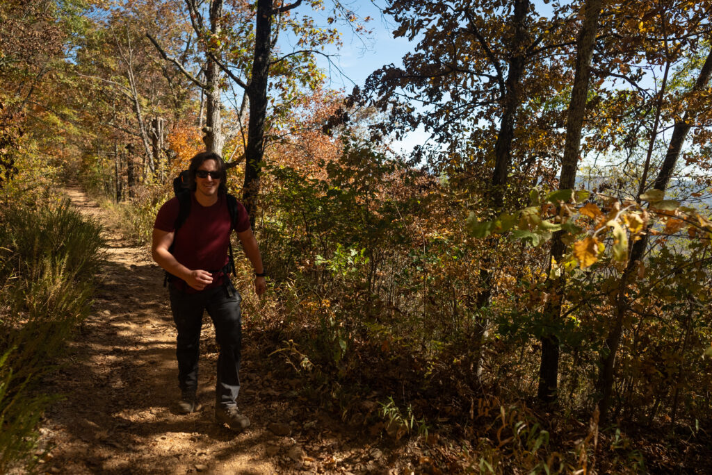 arkansas ozarks hiking