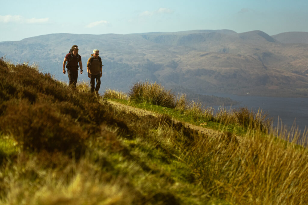 Scotland West Highland Way, walking the trail