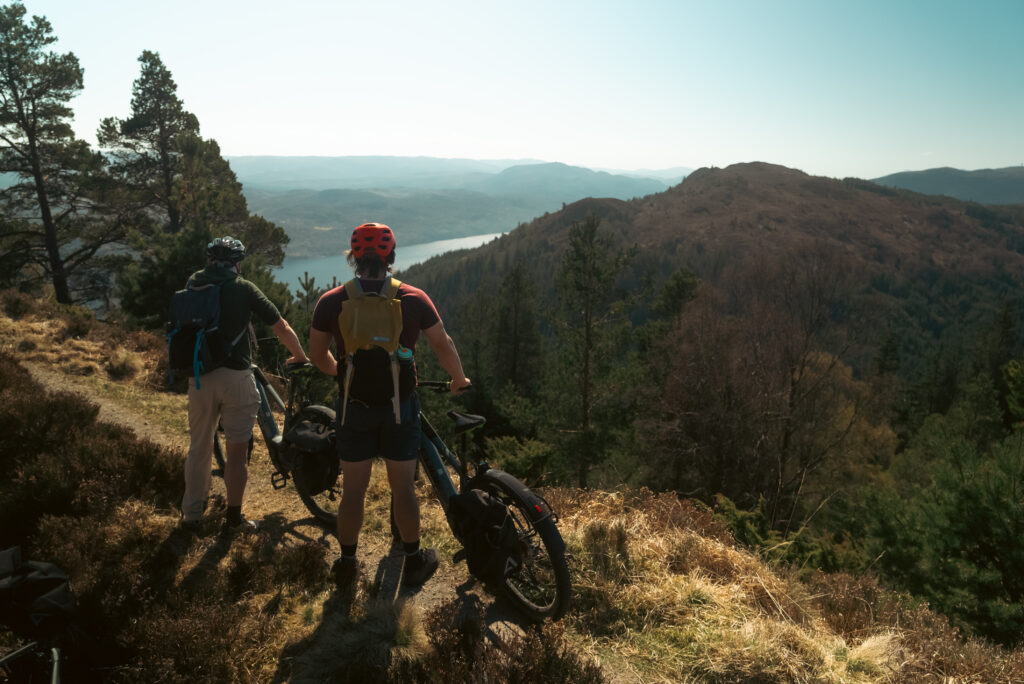 biking west highland way trail