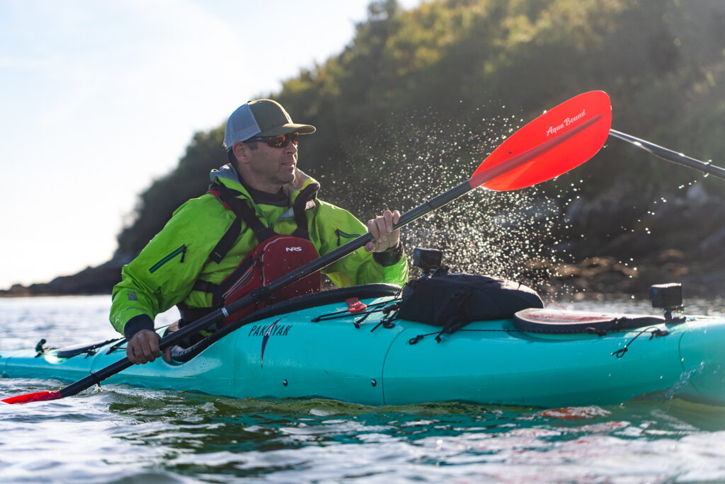 power rotation for beginner kayakers, ken in pakayak, aquabound