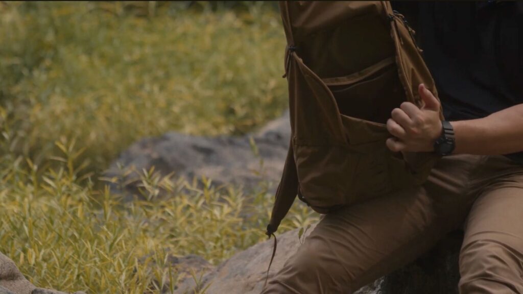 compartments in Mystery Ranch Rip Ruck 24L Hiking Backpack