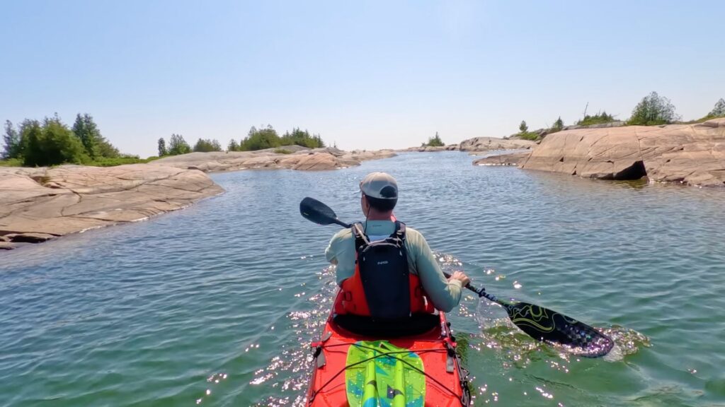 georgian bay paddling trip